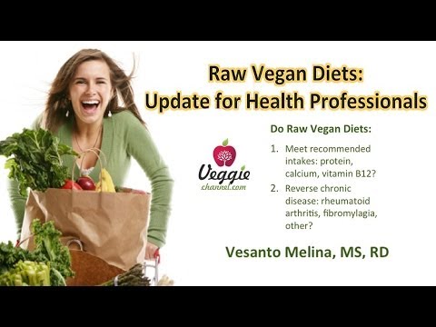 Raw vegan diet update for health professionals.